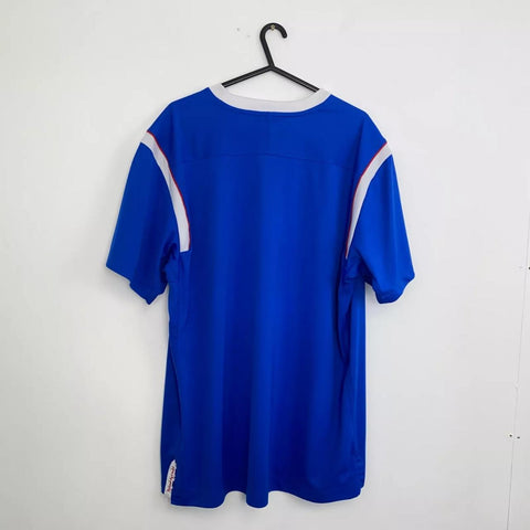 Vintage Umbro Glasgow Rangers 2011-12 Home Shirt Mens Size XL Blue Jersey.