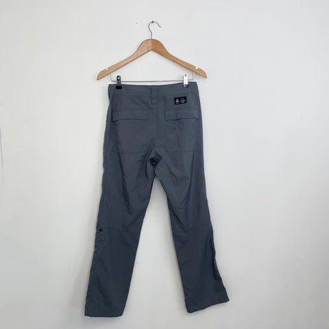 Vintage Nike ACG Woven Outdoor Trousers Womens Size W28 Grey Pockets Hiking