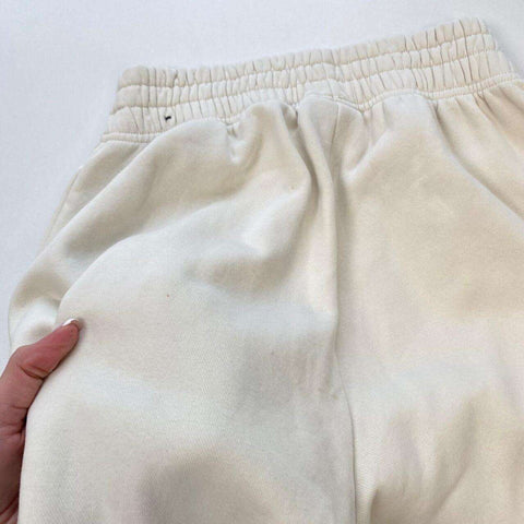 Nike Basic Joggers Sweatpants Womens Size XS Loose Cream Coconut Milk Pants.