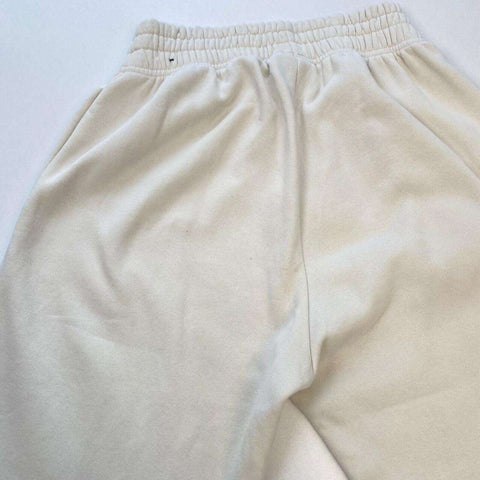 Nike Basic Joggers Sweatpants Womens Size XS Loose Cream Coconut Milk Pants.