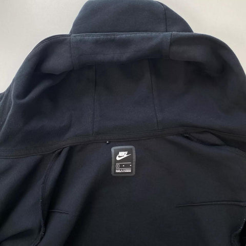Nike Tech Fleece Full-Zip Hoodie Mens Size M Black Logo Comfort CU4489-010