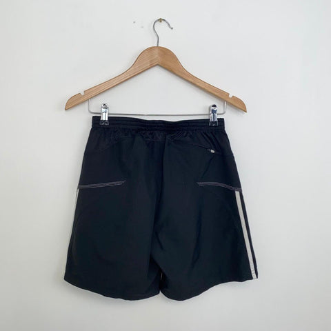 Vintage 2013 Adidas Track Shorts Mens Size S Black Three Stripes Brief Lined.