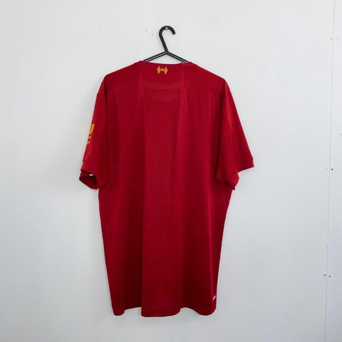 New Balance Liverpool 2019/20 Home Jersey Football Shirt XL Red MT930000
