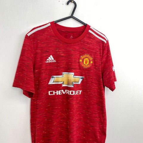 Adidas Manchester United 2020 2021 Home Shirt Jersey Mens Size M Red ManU.