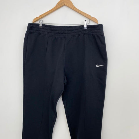 Nike Fleece Joggers Nike Sportswear Essential Womens Size XL Black Loose Fit. - Stock Union