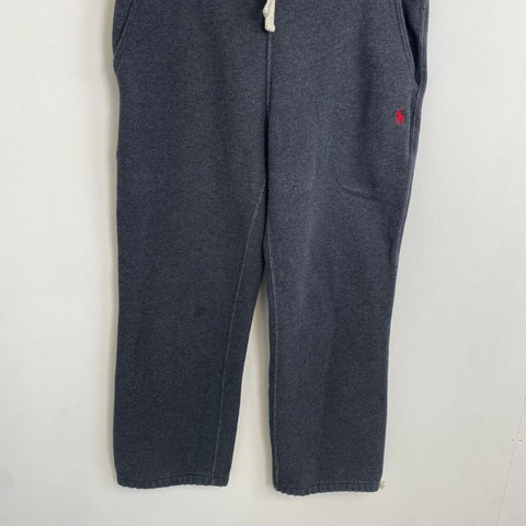 Polo Ralph Lauren Basic Joggers Sweatpants Mens Size M Straight Dark Grey Pony. - Stock Union