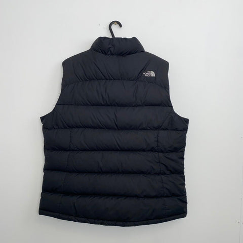 Vintage The North Face Puffer Gilet 700 Down Vest Womens Size XL Faded Black TNF - Stock Union