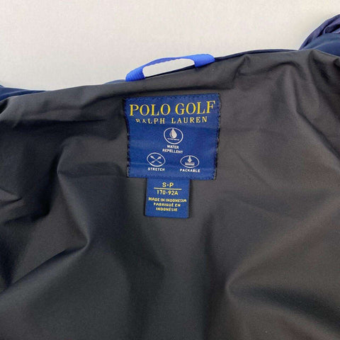 Polo Golf Ralph Lauren Lightweight Jacket Mens Size S Navy Packable.