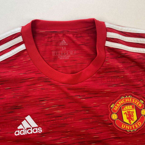 Adidas Manchester United 2020 2021 Home Shirt Jersey Mens Size M Red ManU.