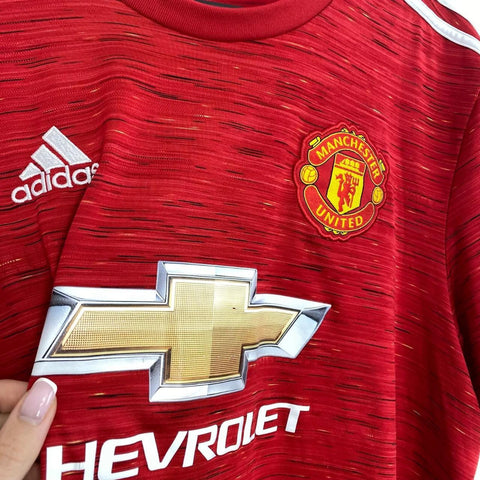 Adidas Manchester United 2020-21 Home Shirt Mens Size XL Red Football ManU Jersey