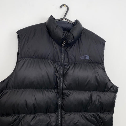 The North Face Puffer Gilet 700 Down Fill Vest Mens Size XL Black TNF Outdoor. - Stock Union