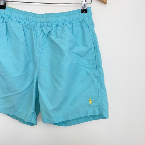Polo Ralph Lauren Swim Shorts Mens Size S Blue Holiday Swimming Trunks Logo.