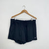 Nike Dri-Fit Attack Training Shorts Womens Size L Black Running Swoosh Pockets.