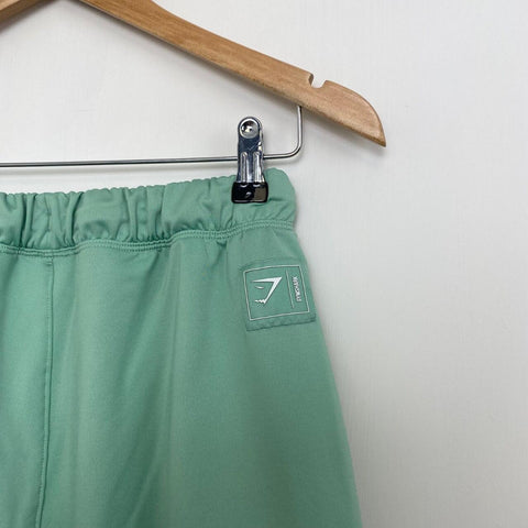 Gymshark Recess Shorts Womens Size M Light Green Pockets Track Sports B1A4W