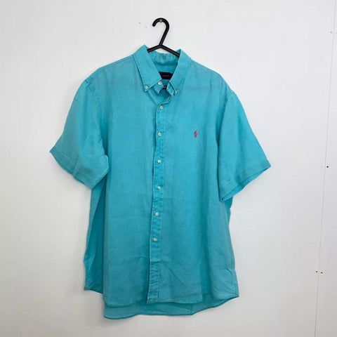 ralph lauren linen summer shirt