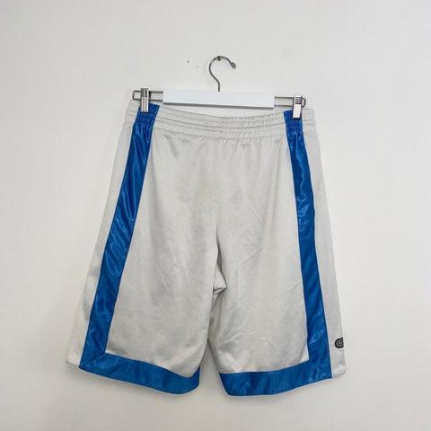 Vintage Nike Battlegrounds Mesh Shorts Mens Size S White Blue Basketball Retro.