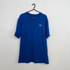 Arcteryx Basic Logo T-Shirt Mens Size L Blue Graphic Back Print Tee Arc'Teryx