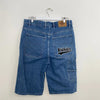 Vintage Dickies Denim Shorts Hip-Hop Mens Size 34 Blue Jorts Retro 90s Carpenter