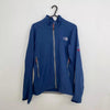 Vintage 2009 The North Face Mens Apex Full-Zip Jacket Size M Blue TNF Shell Summit Series.