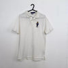 Polo Ralph Lauren Bear Mens Polo Shirt Rugby Size M Slim White Short-Sleeve
