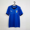 Puma Mens Italy 2017-18 Home Shirt Jersey Size L Blue Football Euro 752265-01.