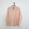 Ralph Lauren Womens Button-Up Shirt Size US 2 / UK6 Orange White Striped Summer Logo.
