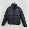 Preowned The North Face Womens Padded Puffer Jacket Size XS Black Outdoor TNF.