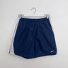 Vintage Nike Woven Track Shorts Mens Size M Navy Retro Summer Pockets *Deadstock