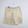 Polo Ralph Lauren Linen Blend Shorts Mens Size 34 Cream Holiday Summer Classic.