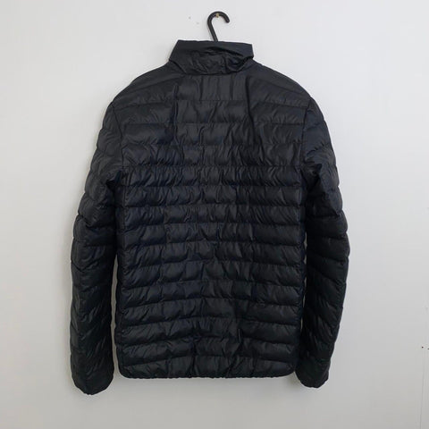 Nike NSW Synthetic Fill Winter Puffer Jacket Mens Size S Black Logo Full-Zip - Stock Union
