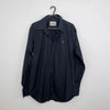 Preowned Vivienne Westwood Mens Long-Sleeve Formal Shirt Size 52 / L Black Orb Button-Up.