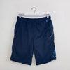 Vintage Nike Air Woven Track Shorts Mens Size M Navy Retro Summer Pockets Logo.