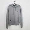 Preowned Polo Ralph Lauren Performance Womens Hoodie Size XS Loose Fit Grey Jumper.