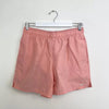 Nike Men's Swimming Volley 5 inch Swim Shorts Size M Pink Swoosh Pockets Track