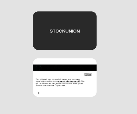 Stock Union E-Gift Card - Stock Union